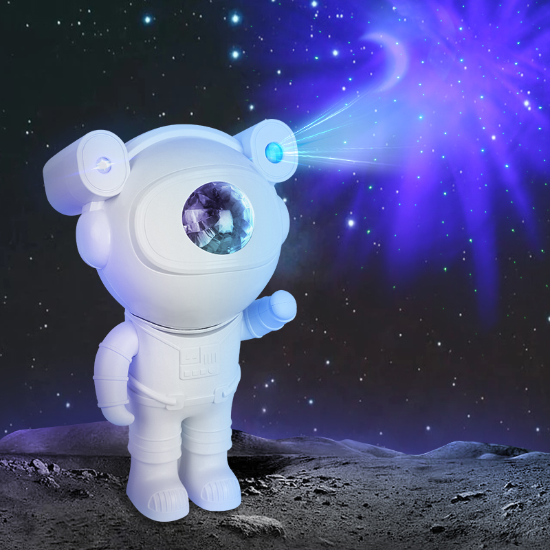 Astronaut Star Space Projector Galaxy Night Light with BT Speaker Bedroom Decor Aesthetics, Gifts for Kids and Adults