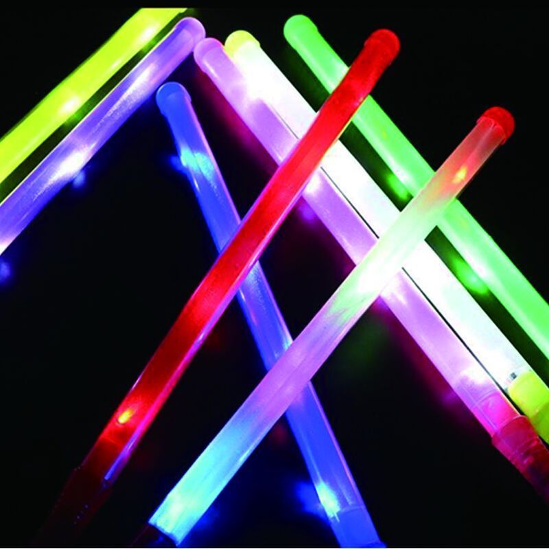 Concert Cheer Up Props Light Glowing Wands Flash Stick for Wedding Party Festival Supplies Luminous LED Stick