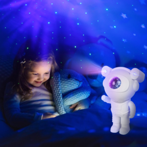 Astronaut Star Space Projector Galaxy Night Light with BT Speaker Bedroom Decor Aesthetics, Gifts for Kids and Adults