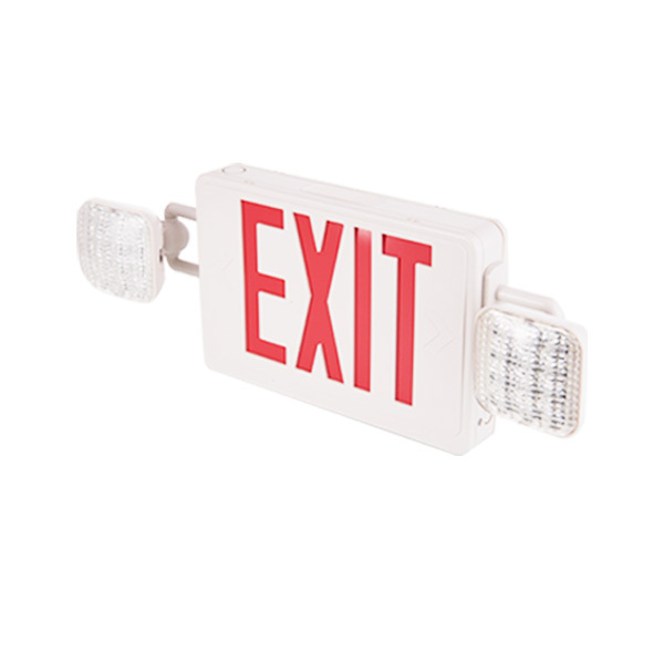 Factory Custom Green  Fire Luminescent Directional Exit Signs with Emergency Lighting for Safety