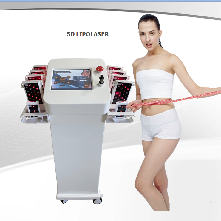 Beijing sunrise Japanese Mitsubishi Diodes Lipolaser 5D Strong Power 4D Lipo Laser Fast Slimming Machine