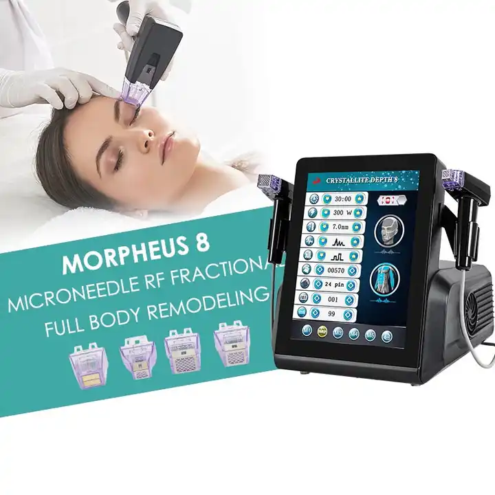 Newest arrival Morpheus 8 Fractional rf Microneedles rf microneedling machine skin tightening morpheus8