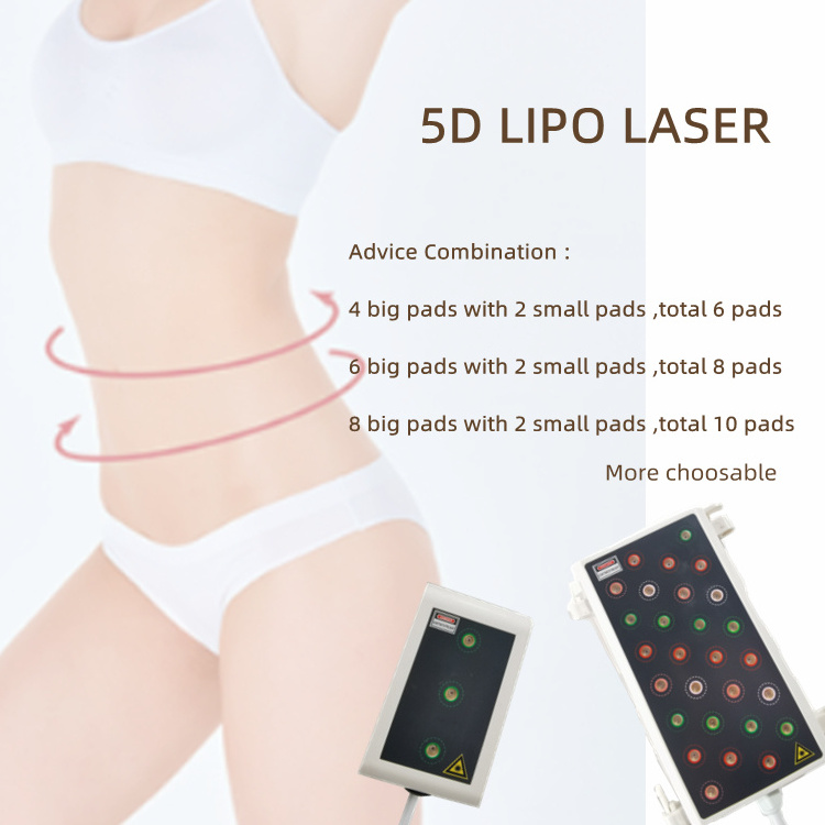 sunrise Slim laser 5D lipo lipolysis lipolaser cellulite reduction weight loss skin tightening lipo laser slimming machine