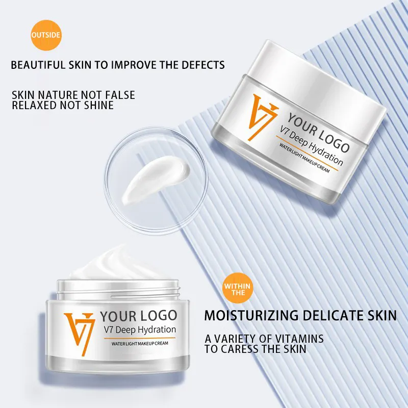 V7  Hydration Private Label Cosmetics Care Cream Moisturizer Anti Aging Reduce Wrinkle Whitening  Skin Care Facial Face Cream