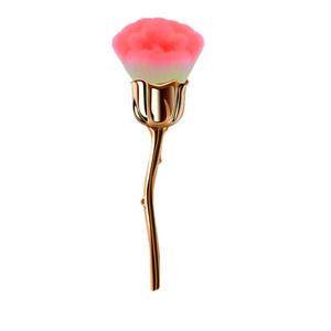 2022 Hot Selling Powder Blush Brush Rose Black Red Gold Silver Single Makeup Brush