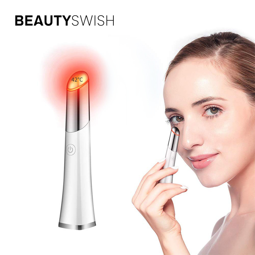 Beauty Swish 2021 New Arrivals Luxury Box Home Use Device Face Hot And Cold Eye Massager Acne Removal Christmas Beauty Gift Set