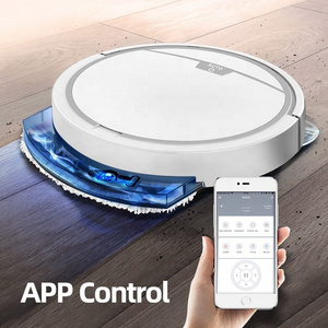 Logo customized intelligent home vacuum cleaner robot 3 in 1 floor mopping and sweeping machine