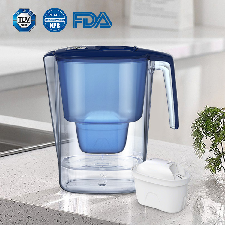 Large capacity 3.6L water purifier jug plastic water pitchers