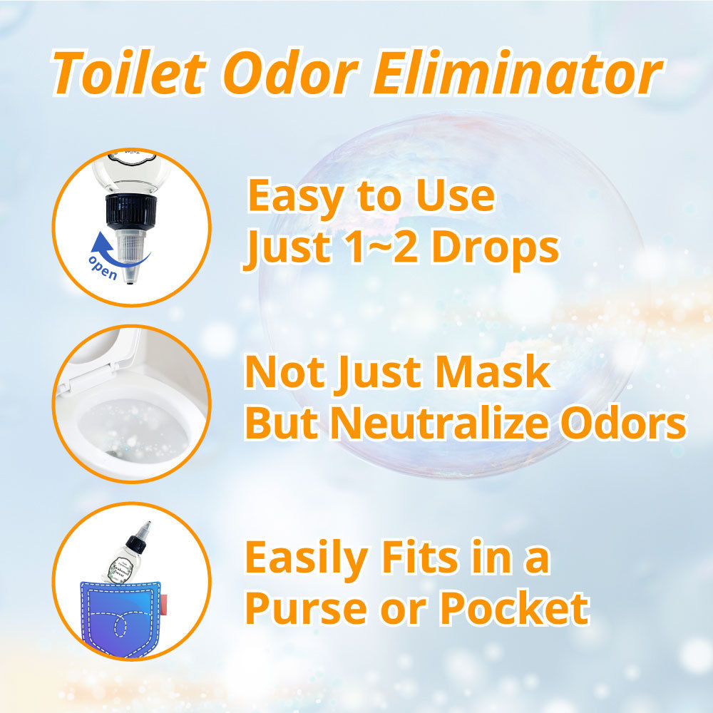 Leave Bathrooms Smelling Great Toilet Odor Air Freshener