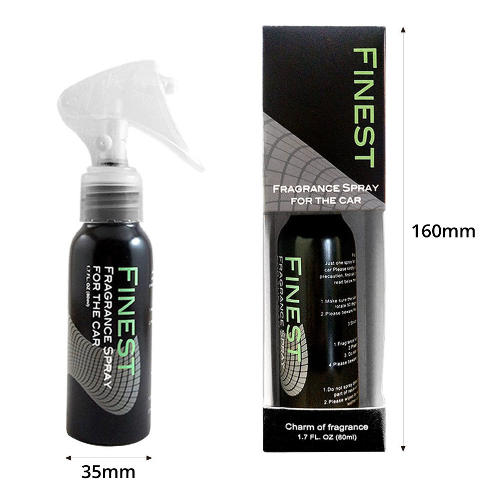 Custom Air Freshener 80ml for Cars Home Fragrance Spray Room Spray Odor Remover Odor Eliminator