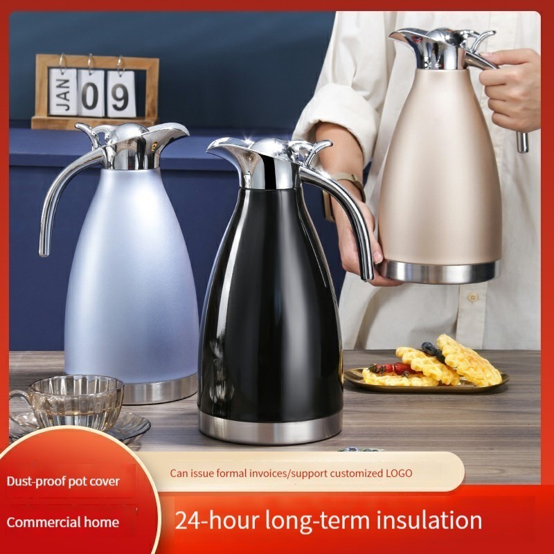 Student Glass Refill Inner Thermos,Thermal Insulated Metal Tea Flask For Home Coffee Hot Water Bottle Vacuum Thermo Jug/