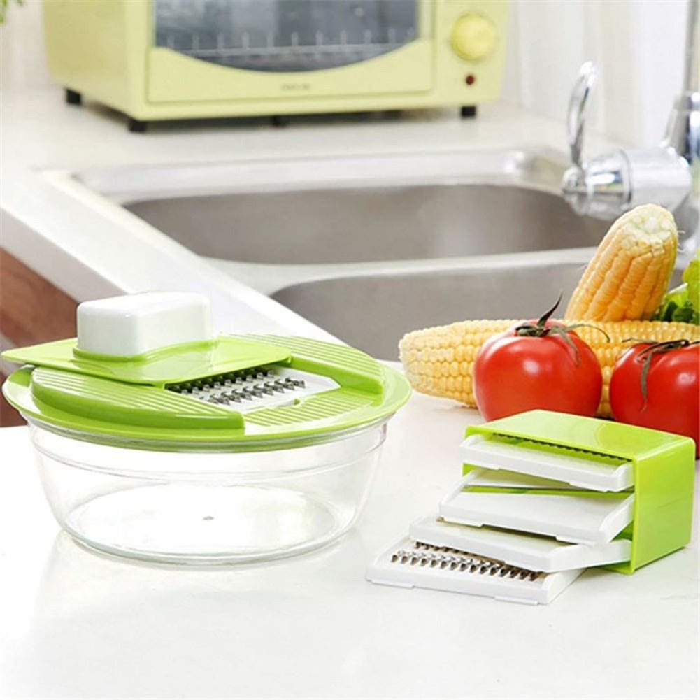 Kitchen Accessories Mandoline Slicer Hand Held Processor Manual Vegetable Chopper Slicer Dicer