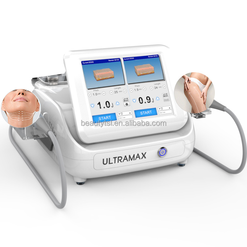 Portable 7d hifu 7d high intensity focused ultrasound body facial care smas ultramax cartridge facelift ultra 7d hifu machine