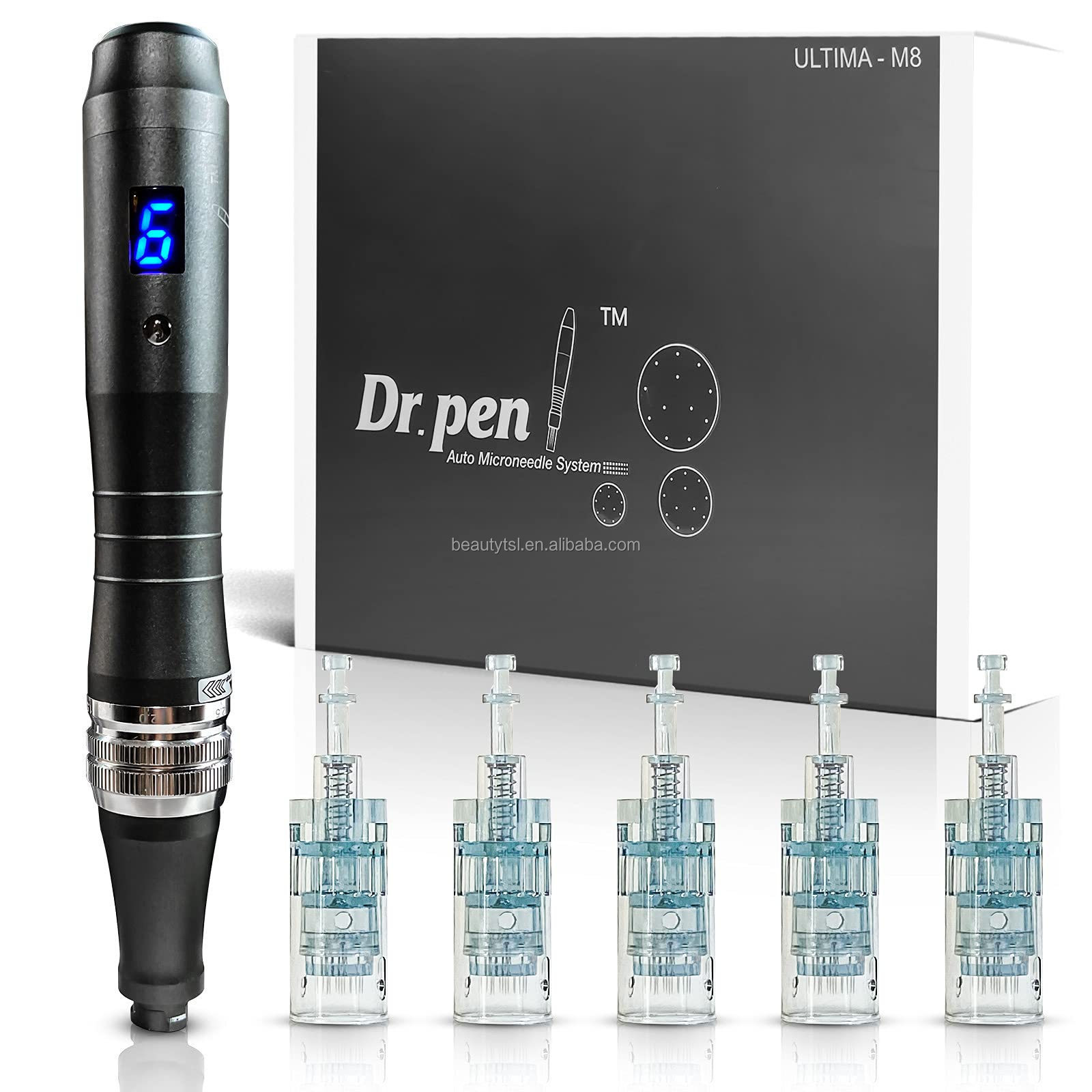 Hot Sale Professional Wireless Pen Ultima Derma Pen M8 Microneedle m8 needle dr pen m8 cartridge