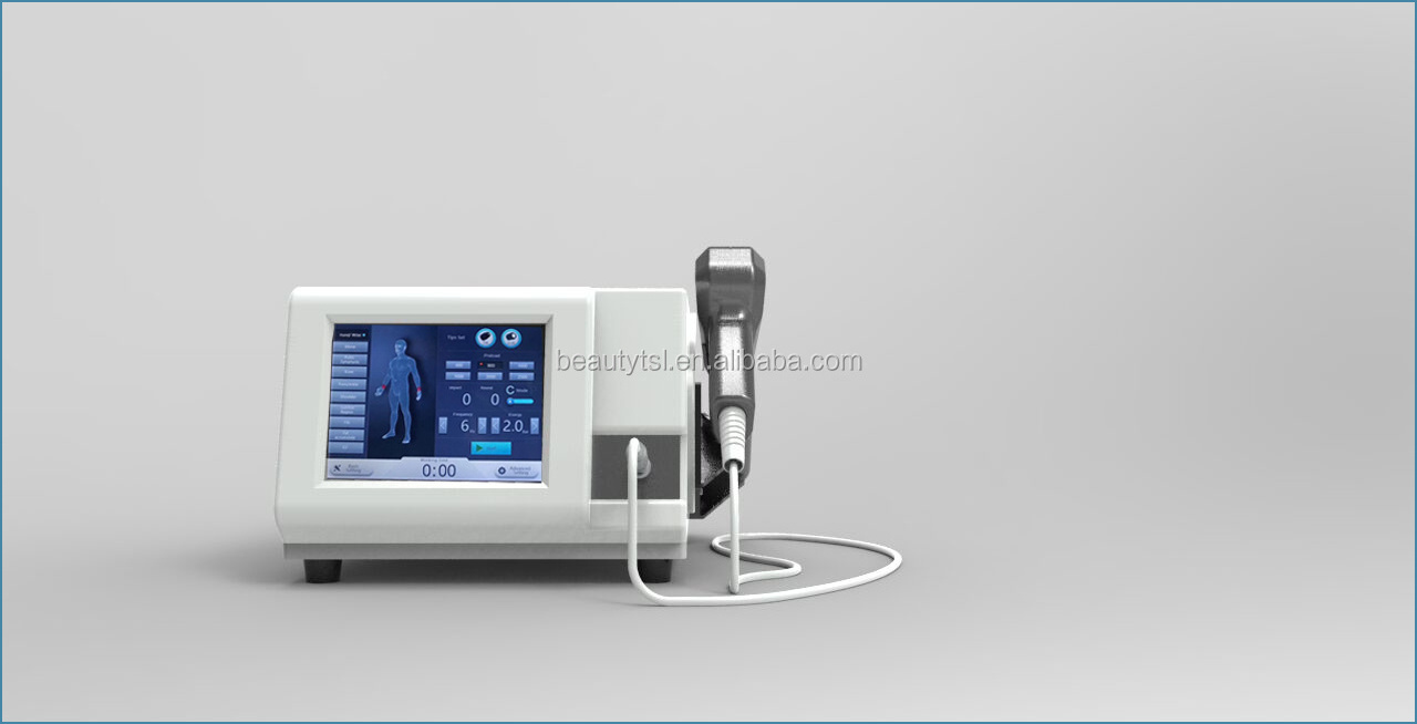 SW10 ed1000 pneumatic extracorporeal shockwave therapy equipment for heel spurs portable electrical shock wave treatment device