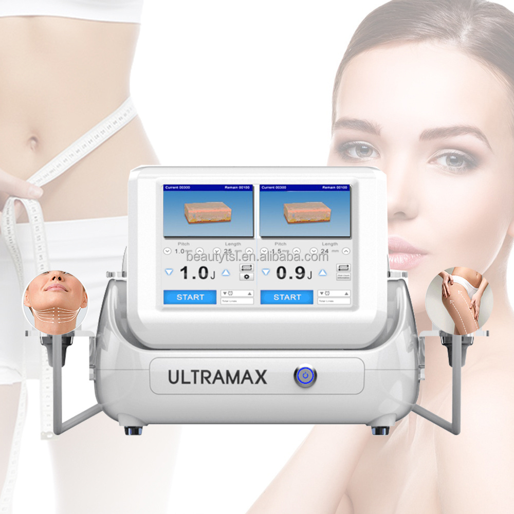 Portable 7d hifu 7d high intensity focused ultrasound body facial care smas ultramax cartridge facelift ultra 7d hifu machine