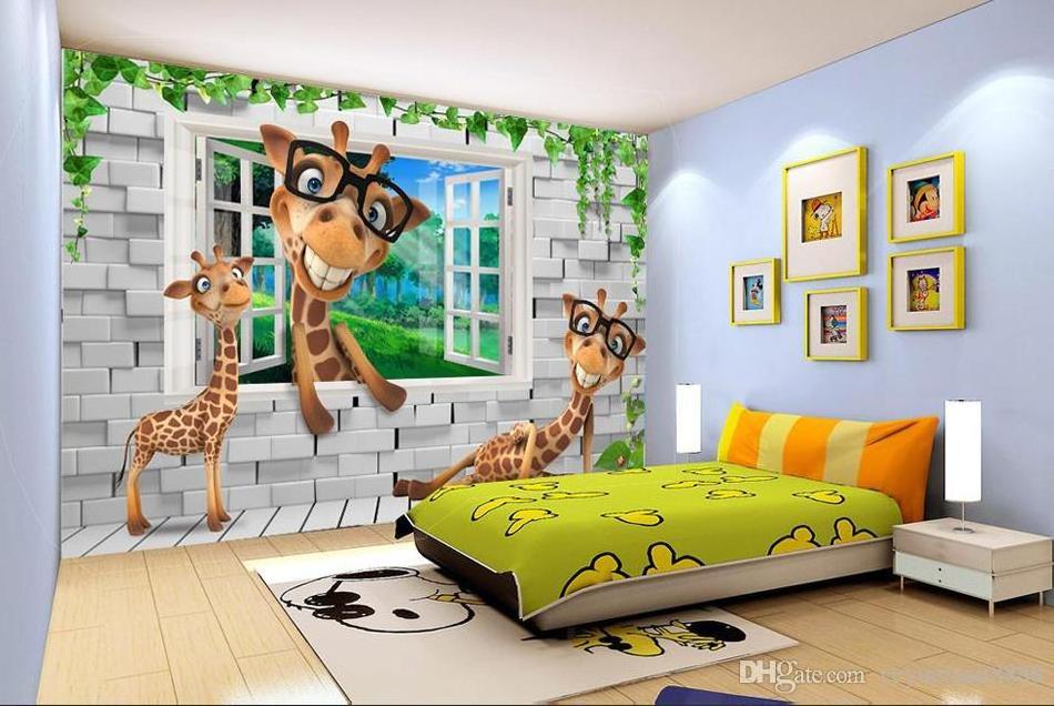 Custom Wallpaper Eco-friendly Custom Designs Accepted Peel and Stick Mural and Irregular Stickers by Polyester Fabric