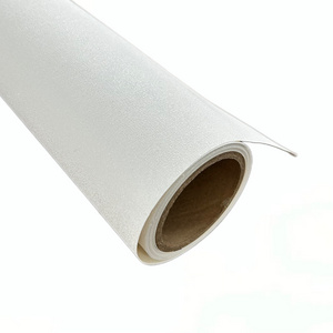 Printable PVC Vinyl Wallpaper Blank Rolls Fabric Free Sample Carton Shanghai Interior Decoration White Waterproof Wallpaper ONEW