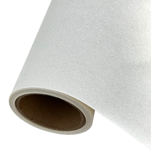 China Factory Golden Supplier Eco-solvent Printable Blank Wallpaper Rolls Blank Rolls White Printable wallpaper White Wallpaper