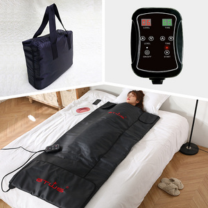 2023 hot sell red light therapy far infrared sauna blanket with bag option for weight loss and detox to Denmark