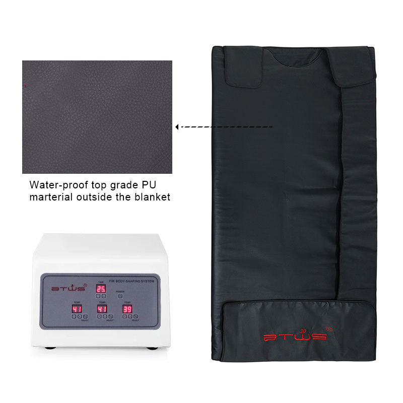 professionnel infrared sauna blanket couverture chauffante spa sauna portable body wrap to Canada