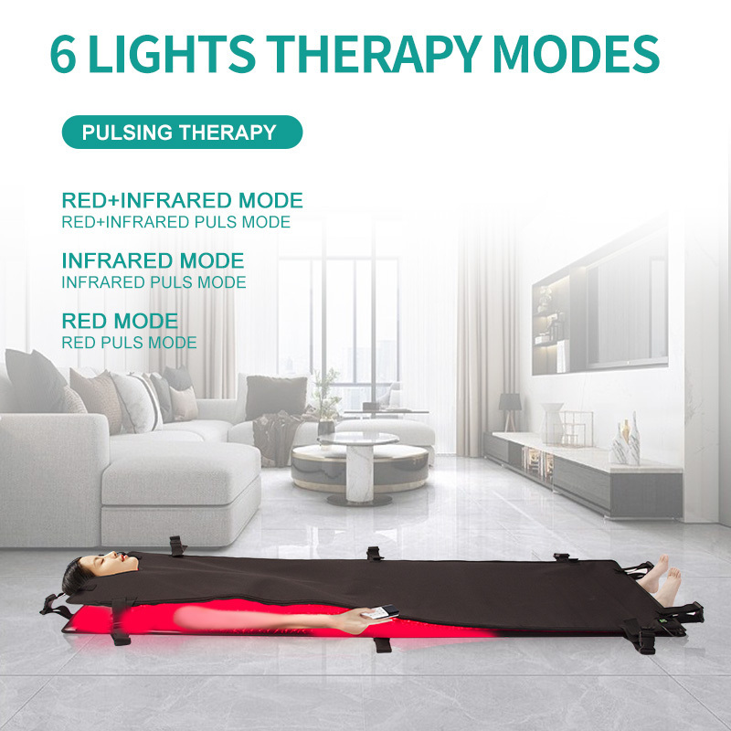 BTWS Hot sales red light therapy Blanket full body infrared sauna bed for weight loss