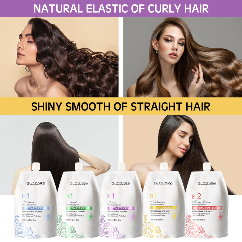 Professional salon permanent hair straightening cream hair straight perm lotion BestSuppliers