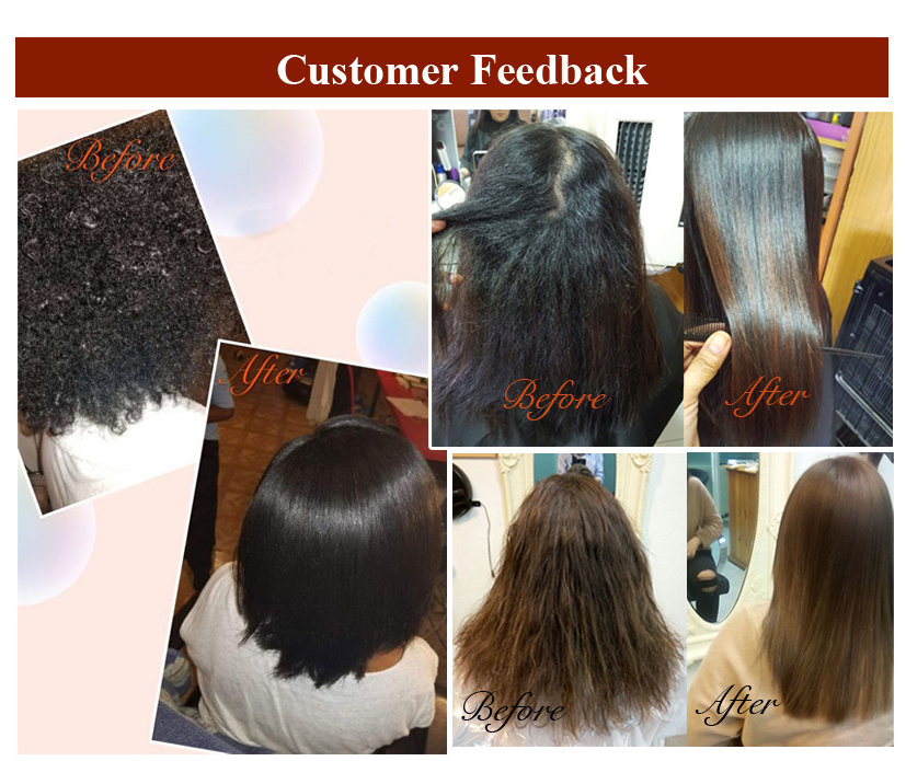 Professional Keratin Hair Straightening Salon Protein Brazilian Keratin Shampoo Smooth Hair Treatment