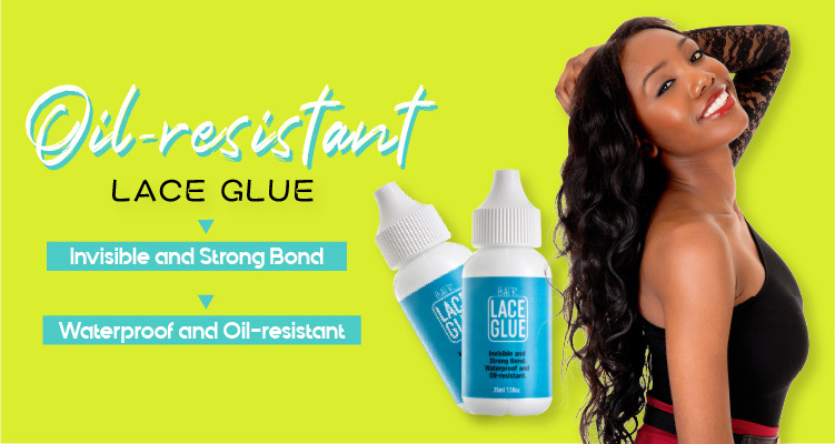 African Hair Private Label Lace Wig Glue Waterproof Extreme Hold Lace Bond Glue For Hair Extension