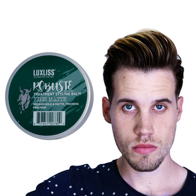 LUXLISS Hair Styling Wax Private Label Products Hair Styling Hold Thickens Styling Balm Hair Wax Gel for Men