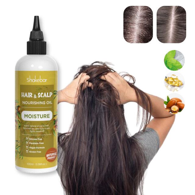 OEM ODM Oil for Hair Growth Treatment Vegan Organic Smoothing Scalp Hair Care Oil Massage Anti Itching Hair Growth Oil