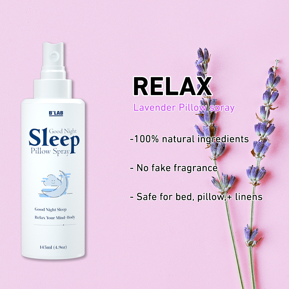 OEM ODM  Lavender Oil Sleeping Spray Deep Sleep Chloroform Pillow Mist Sleep Pillow Spray for Pillow Spray