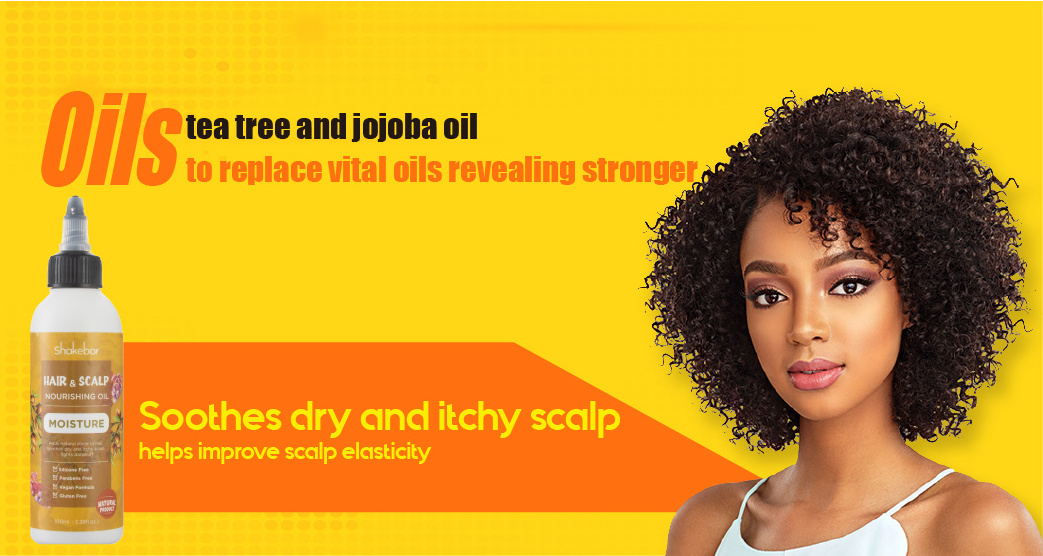 OEM ODM Oil for Hair Growth Treatment Vegan Organic Smoothing Scalp Hair Care Oil Massage Anti Itching Hair Growth Oil