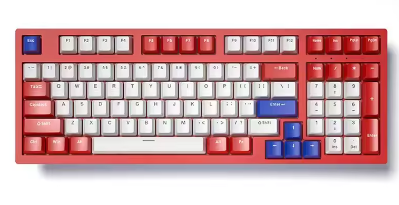 Gaming Mechanical RGB Keyboard Wired Black Red Blue Brown Switch For Gaming