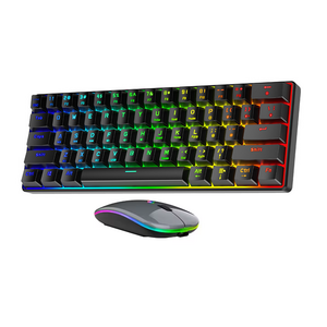 Gaming Mechanical RGB Keyboard Wired Black Red Blue Brown Switch For Gaming