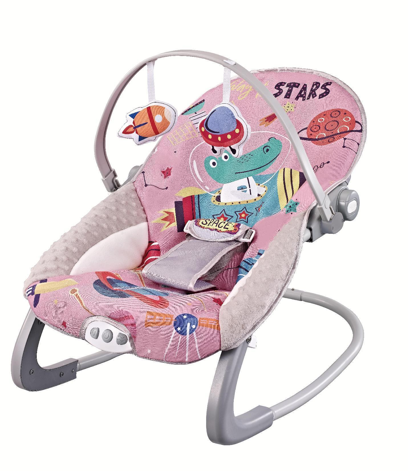 Baby Rocking Chair,Baby Portable Swing with Intelligent Music Vibration Box,Swing for Infant Load Resistance: 6-25 lb