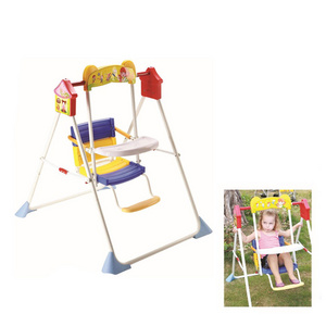 indoor/outdoor hanging plastic adult baby swing