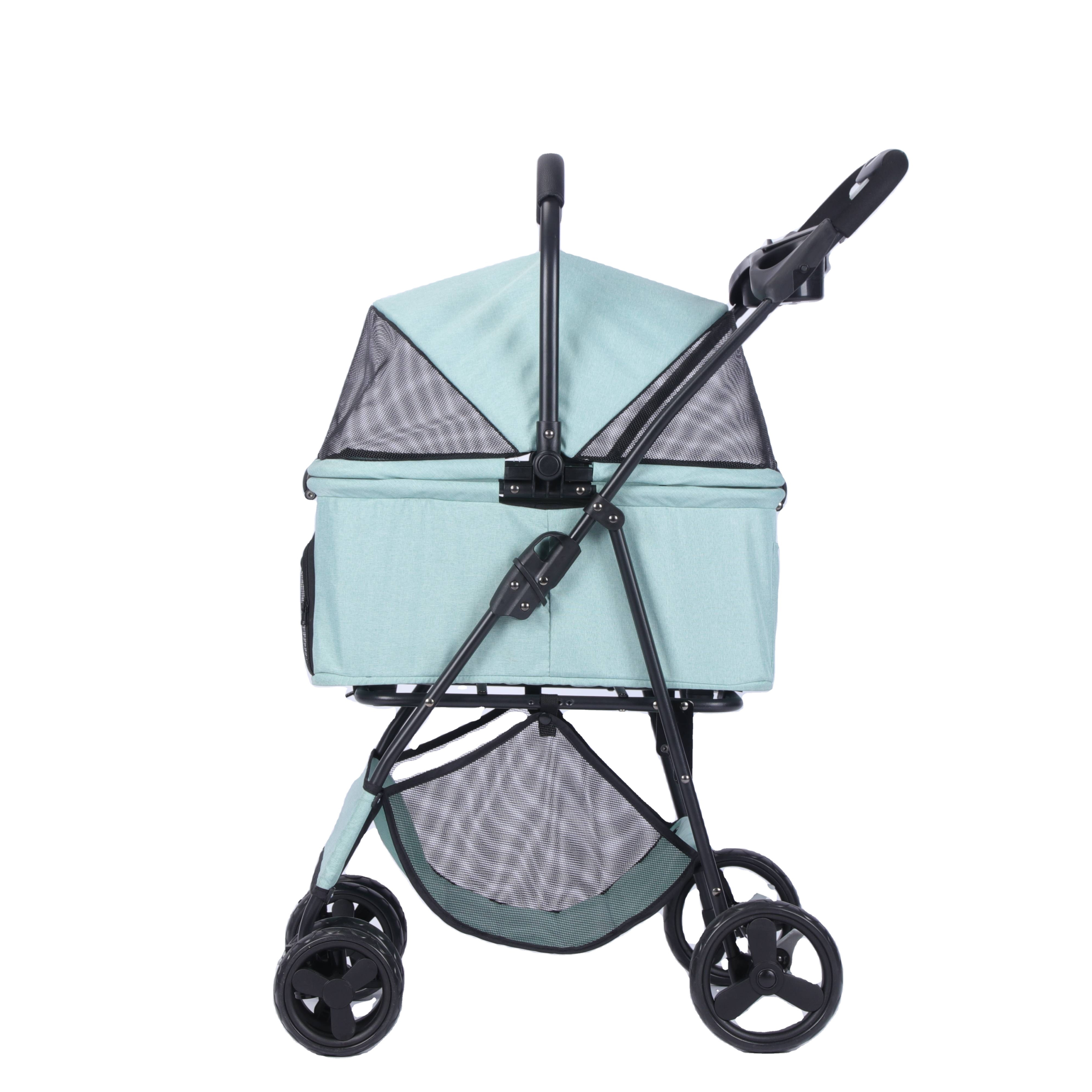 Wholesale 2 in 1 luxury pet stroller for dog/cat