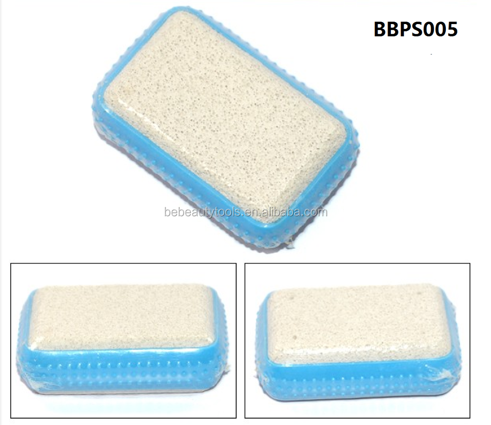 Smooth Rectangular Scallop Pumice Stones Beauty Tool Foot Callus Cell Removal Scrubber Pumices