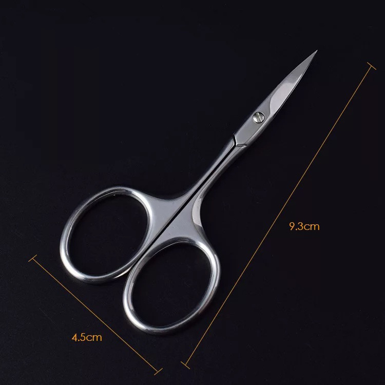 Curved Fine Tip Multi-purpose Surgical Stainless Steel Nail Cuticle Hair Cut Beauty Grooming Trimming Scissors