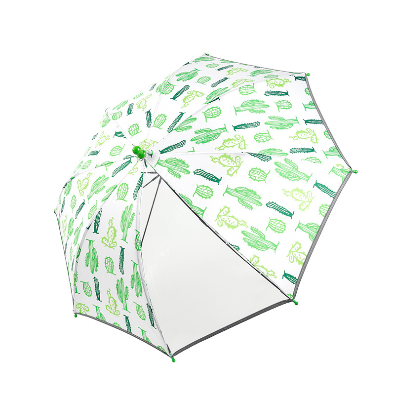 Wanliman Cute Cartoon 65cm Umbrelbeltew Waterproof Cover Children Umbrella Printing Small for Children Long Umbrella Manual