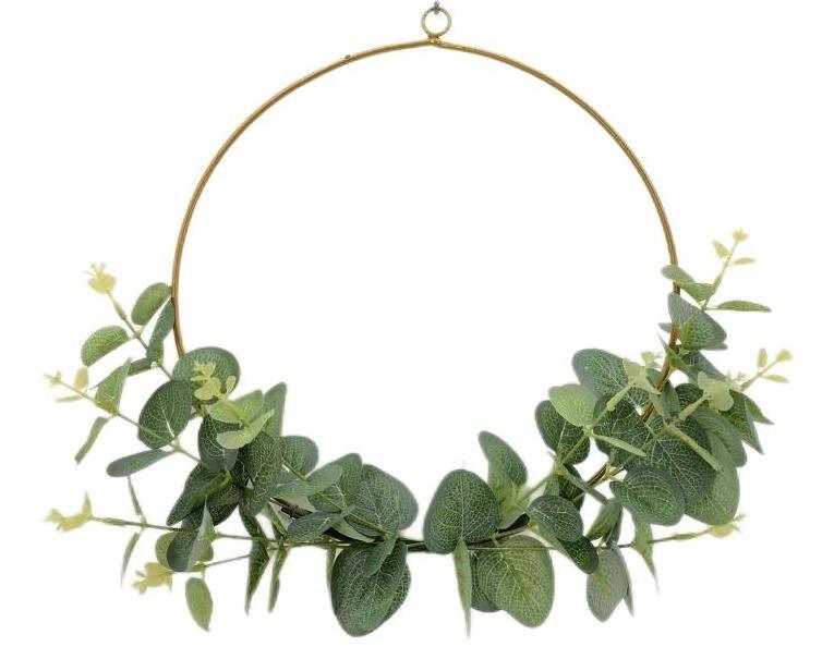 Artificial Green Door Wreath garland Wreath For Front Door Decoration