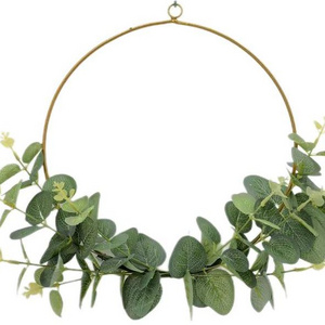 Artificial Green Door Wreath garland Wreath For Front Door Decoration