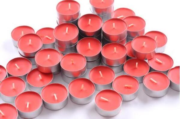 50pcs pack colorful vegetable wax tealight candle,Wholesale wedding boiled tea warm unscented tealight candle in box