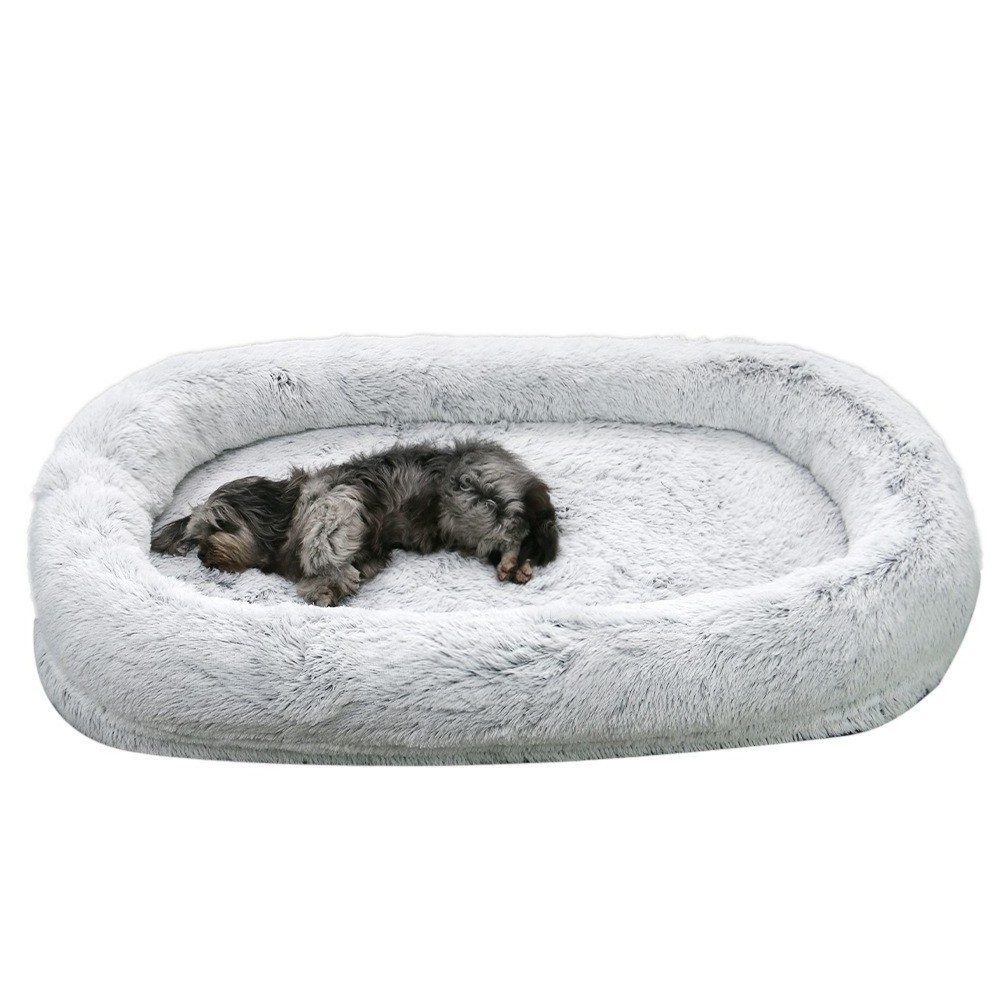 Luxury Human Dog Bed Products Size Giant Large Sized Milounge Human-Sized Fluffy Bundle Big Plufi 170 Cm Gravity Xxl For Human