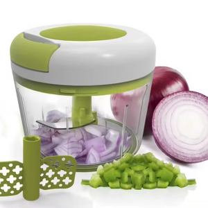 Customized Logo Multifunctional Kitchen Handheld Hand Manual Food Chopper Pull Slicer Blender Vegetable Cutter Machine