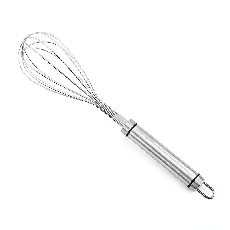 Stainless Steel Rotary Kitchen Hand Tool Portable Whisks Manual Egg Beater Mixer