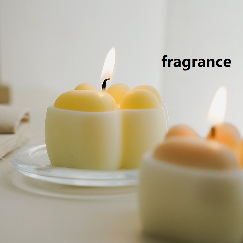 Cat Paws Cute Mini Scented Candles Aromatherapy Small Gift Home Decor Cube Soy Wax Candles