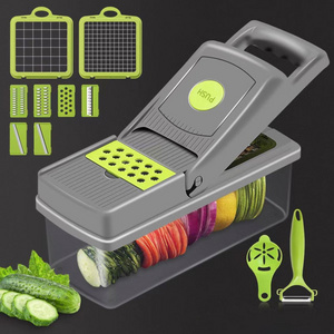 Pro Onion Chopper 14 in 1 Multifunctional Food Vegetable Chopper Kitchen Vegetable Slicer Dicer Cutter Veggie Chopper