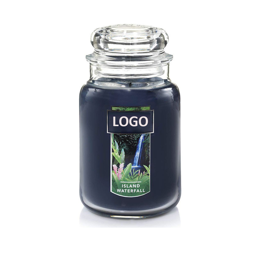 New Design home fragrance long lasting glass jar scented candles